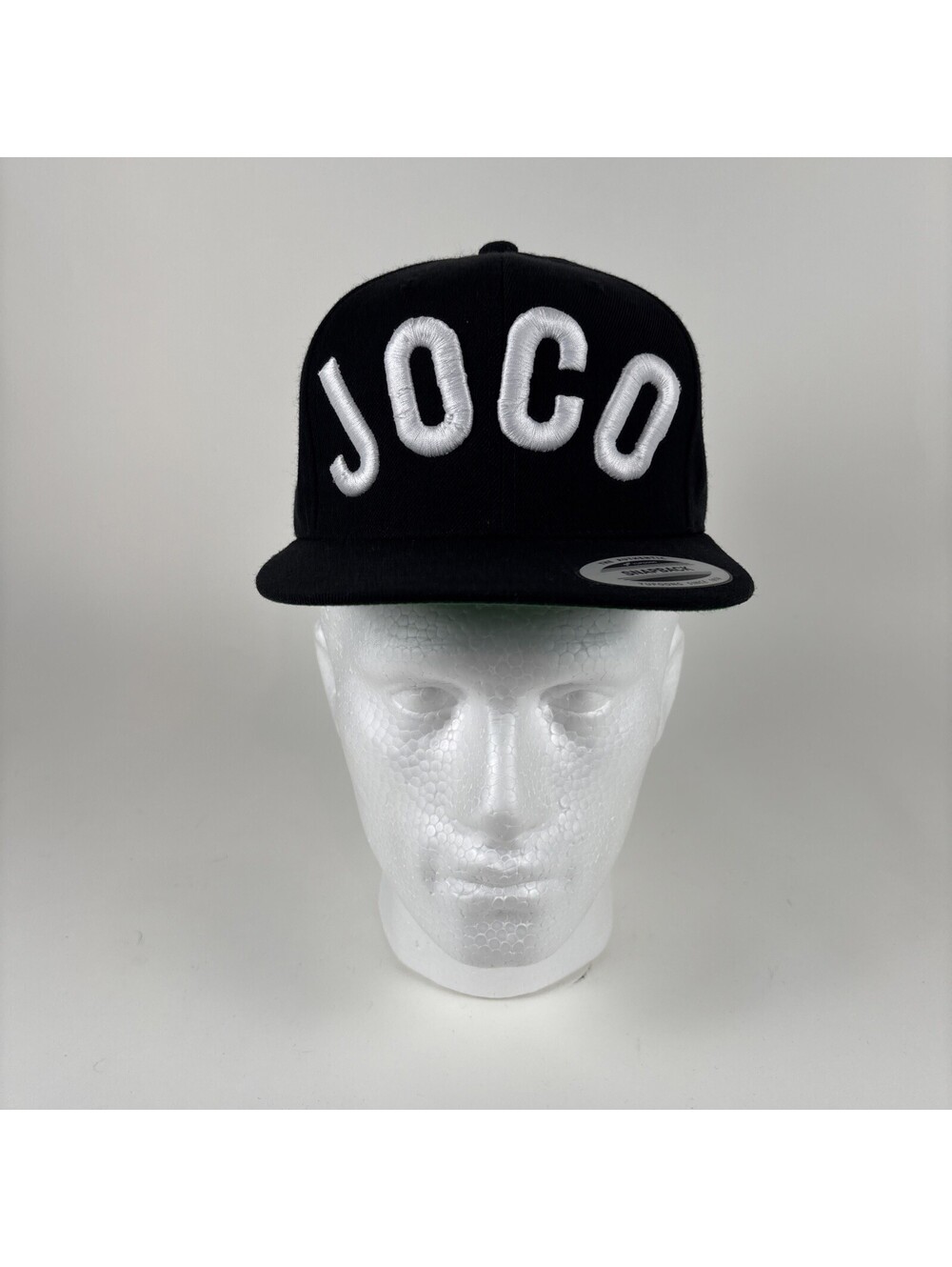 Joco Hat Cap Ballcap Black Snapback Yupoong